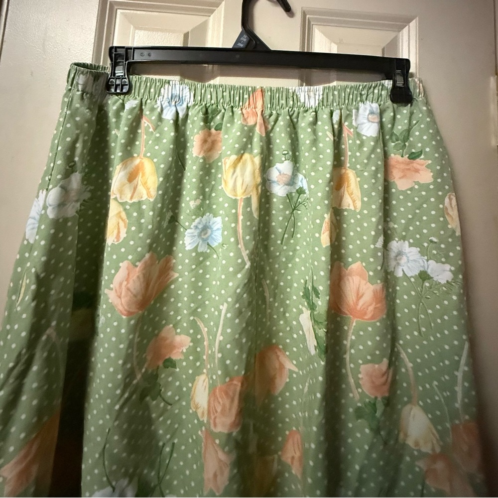 Southern Lady ~ Women’s ~ Skirt ~ XL ~ Vintage ~ Elastic Waist - Picture 5 of 16